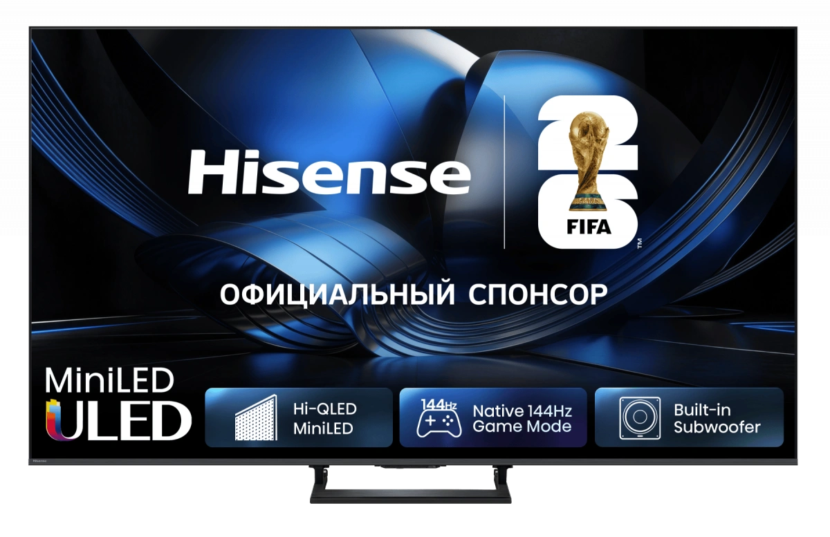 Телевизор Hisense 55U7S (2026) 55" 4K UHD Mini-LED Smart TV. Фото 1