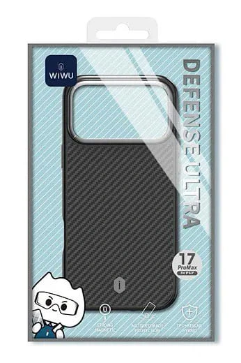 Накладка Wiwu Defense Ultra Magsafe для iPhone 17 Pro Max, Чёрная (DCC-205). Фото 5