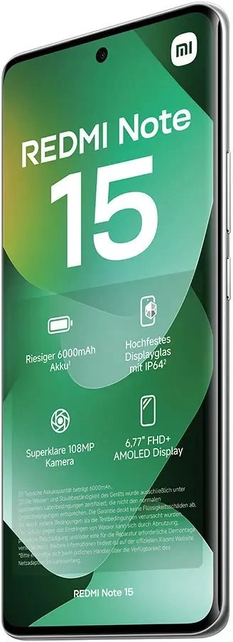 Смартфон Redmi Note 15 8/256Гб Лесной зелёный (без NFC). Фото 4