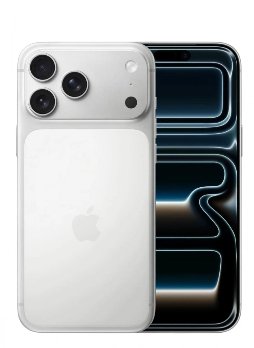 Смартфон Apple iPhone 17 Pro 512Гб, Серебристый (eSIM) (Без RuStore). Фото 1