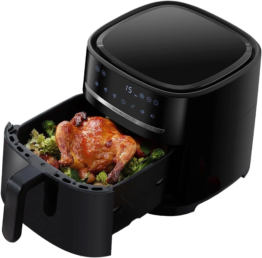 Аэрофритюрница XiaoMi Air Fryer 6L, Чёрная (MAF08). Фото 4