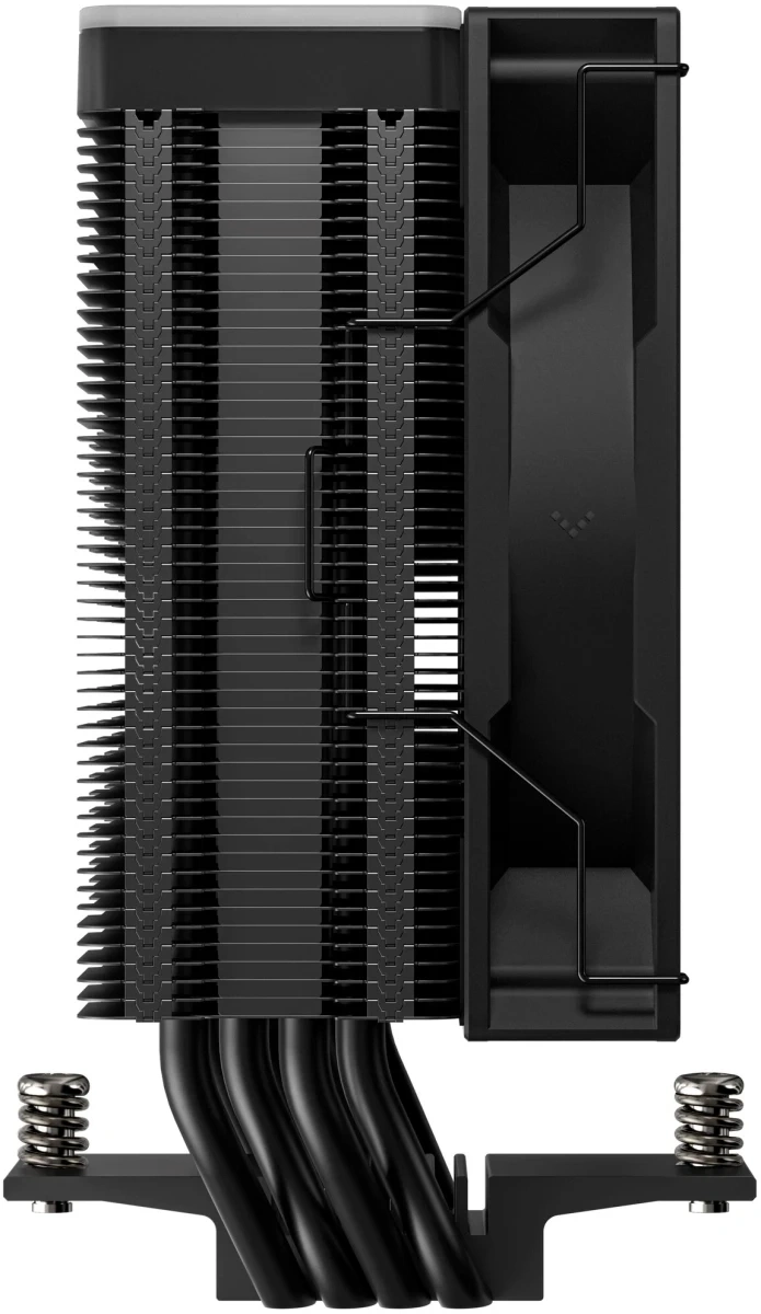 Кулер для процессора DeepCool AG400 BK ARGB V2, Чёрный (R-AG400-BKAMMN-GJD). Фото 5