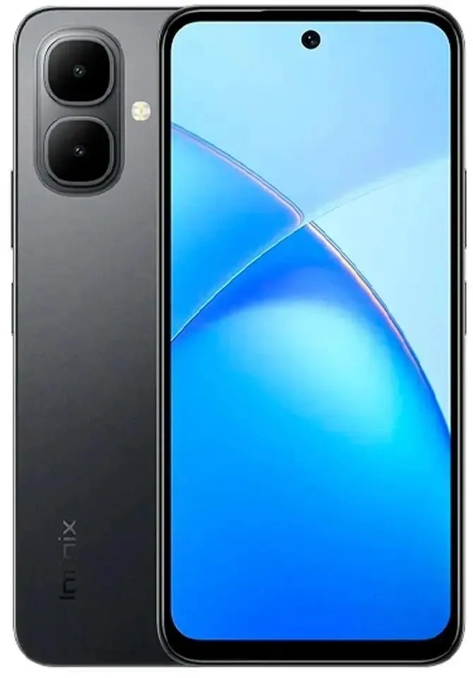 Смартфон Infinix Smart 10 4/128Гб Чёрный. Фото 1