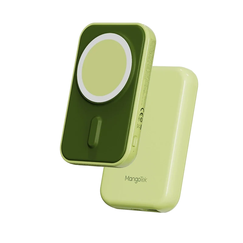 Внешний аккумулятор MangoTek MGP03 MagSafe 10000 mah, Зелёный. Фото 1