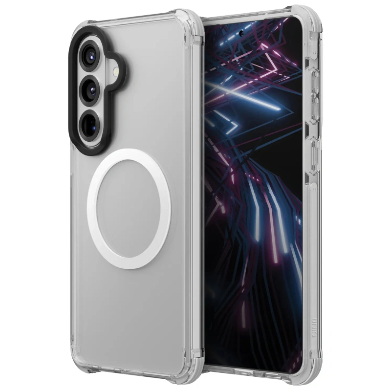 Накладка Uniq Combat Triple-Layer Defense (MagSafe) для Samsung Galaxy S26, White (GS26HYB-COMMBWHT). Фото 2