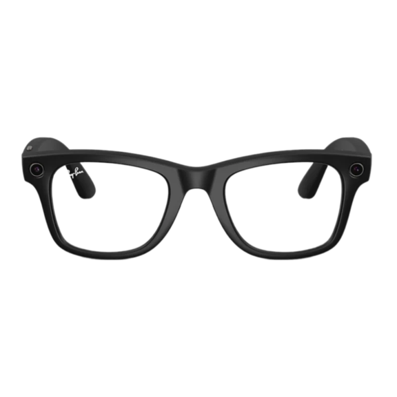 Умные очки Ray Ban Wayfarer RW4008 Matte Black/Graphite Green Transition 155-53mm (601S1M53). Фото 2