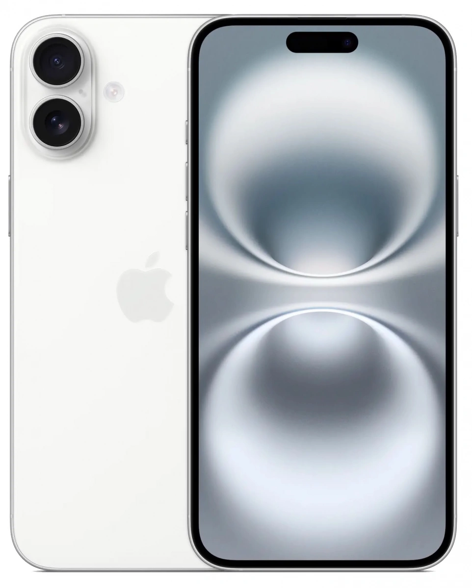 Смартфон Apple iPhone 16 Plus 128Гб Белый (eSIM+SIM) (Без RuStore). Фото 1