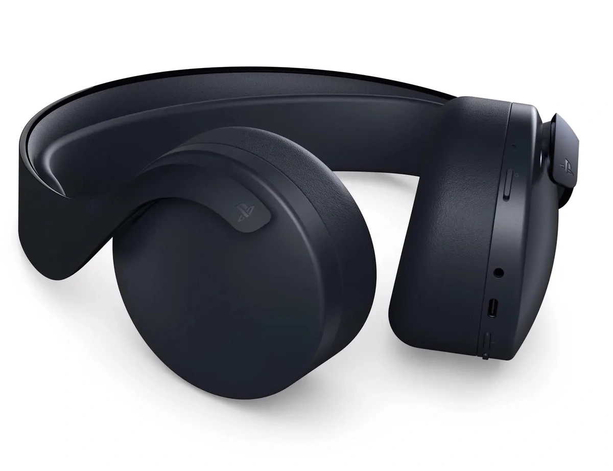 Беспроводная гарнитура Sony PULSE 3D для PS 5/PS 4 (CFI-ZWH1/CFI-ZWD1), Чёрная. Фото 3