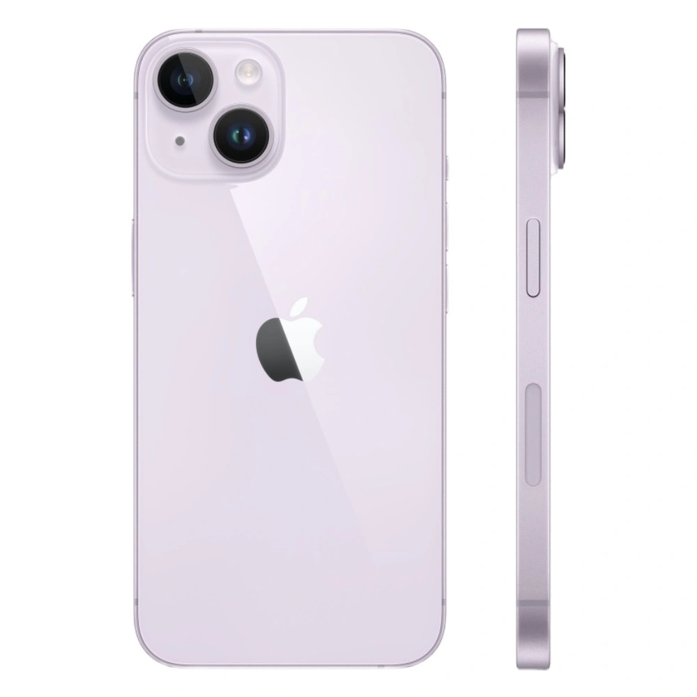 Смартфон Apple iPhone 14 256Гб Фиолетовый (eSIM) (Без RuStore). Фото 2