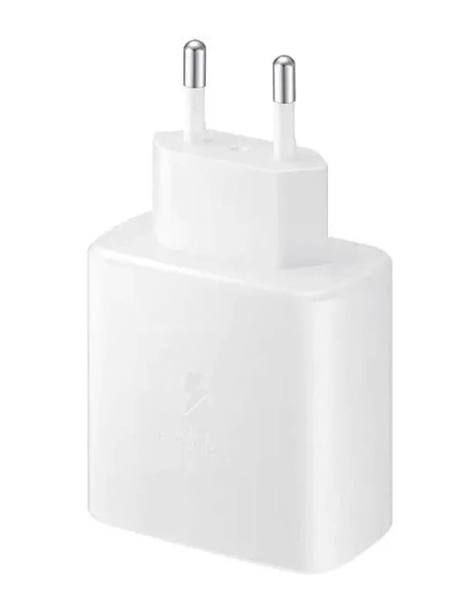 Сетевое зарядное устройство Samsung USB-C EP-TA845NWEGEU 45W, Белое. Фото 2
