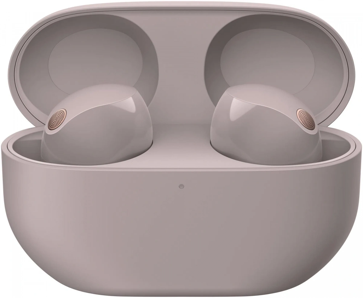 Беспроводные наушники Sony WF-1000XM5/BM с шумоподавлением, Розовые. Фото 1