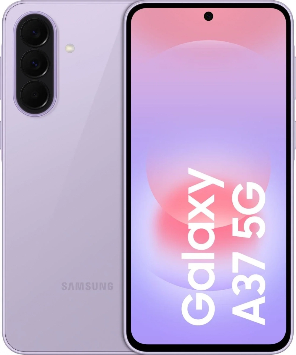 Смартфон Samsung Galaxy A37 8/256Гб, Лаванда (SM-A376E/A376B). Фото 1