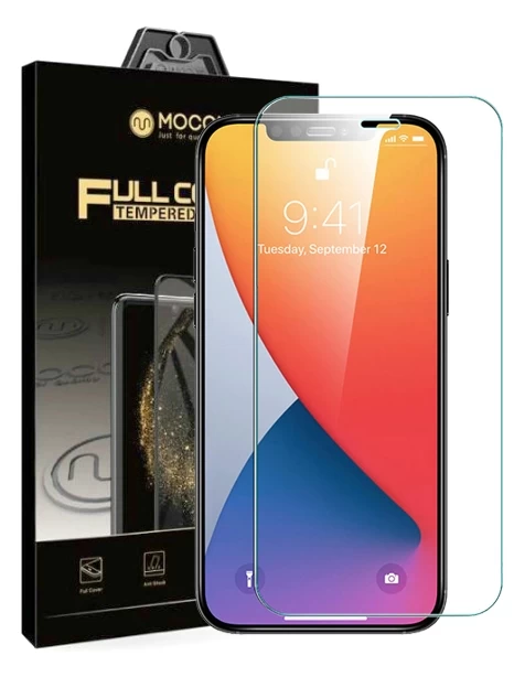 Защитное стекло Mocoll 2.5D для iPhone 12 Pro / iPhone 12, Прозрачное