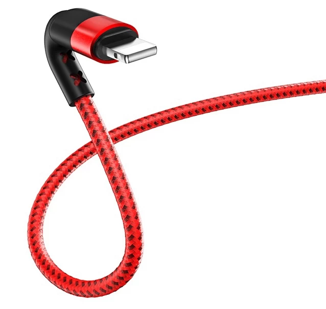 Кабель Borofone BX34 Advantage Lightning to USB 1m, Красный