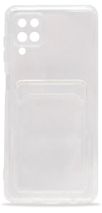Накладка Pocket Case для Samsung Galaxy A12 силикон, Прозрачная