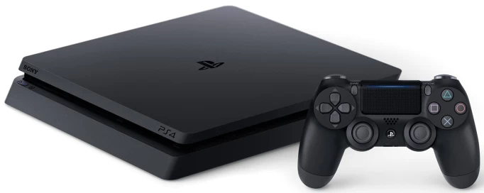 Игровая приставка Sony PlayStation 4 Slim 500Gb, Чёрная