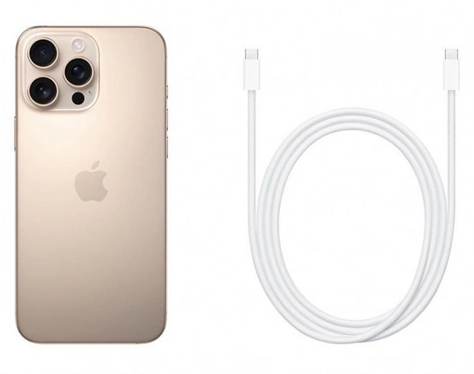 Смартфон Apple iPhone 16 Pro Max 512Gb Desert Titanium (Dual SIM)