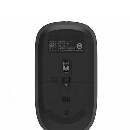 Мышь беспроводная XiaoMi Mi Mouse Lite 2, Чёрная (XMWXSB02YM)