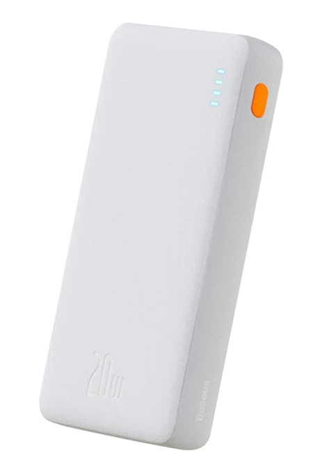 Внешний аккумулятор Baseus Airpow Quick 20W 20000mah, Белый (PPQD010002)