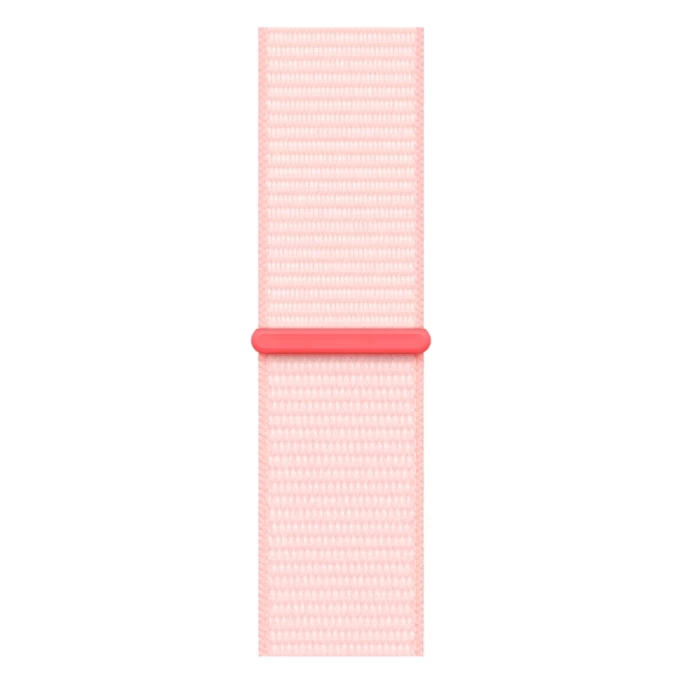 Apple Watch Series 9, 41 мм, розовый алюминий, спортивный ремешок нежно-розового цвета (MR953)