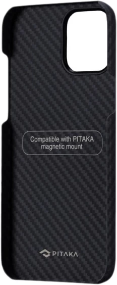 Накладка Pitaka MagEZ Case для iPhone 12 mini, Black/Grey (KI1201)