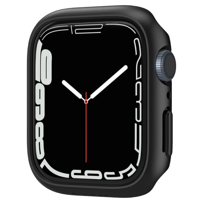 Чехол Spigen Thin Fit для Apple Watch 41mm, Чёрный (ACS04184)