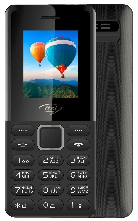 Телефон ITEL IT2163R 32Mb Elegant Black