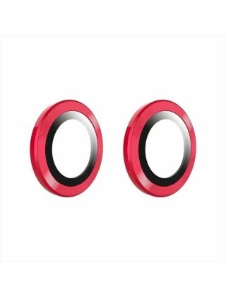 Защитное стекло на камеру Anank AR Circle Lens Guard для iPhone 14/14 Plus, Красное