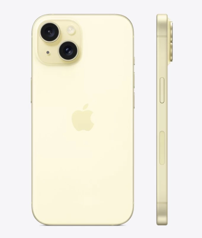 Смартфон Apple iPhone 15 Plus 128Gb Yellow (eSIM+SIM)