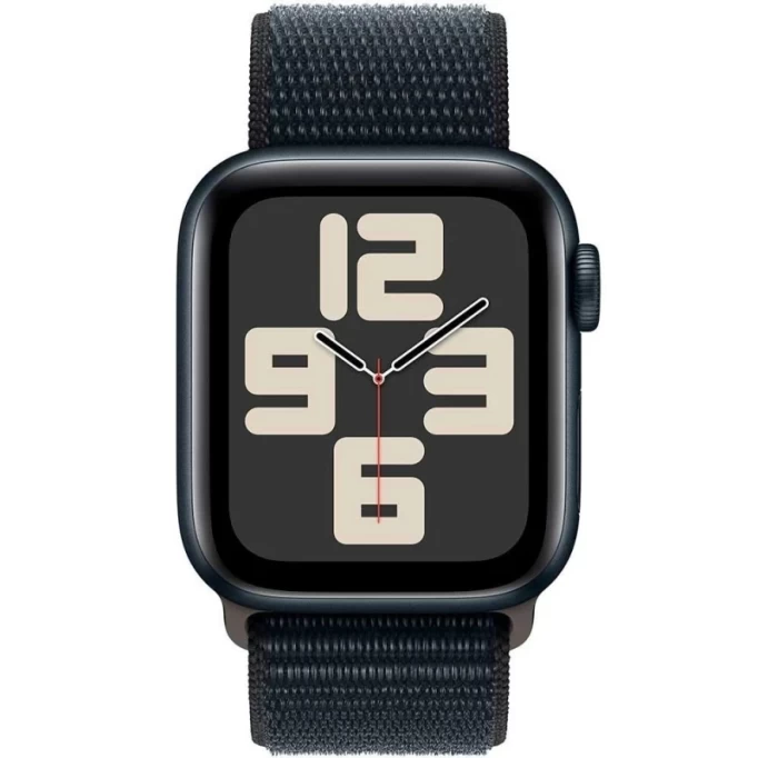Apple Watch SE 2023, 40 мм, алюминий цвета "тёмная ночь", Midnight Sport Loop (MRTR3)