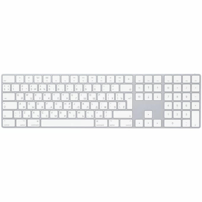 Клавиатура Apple Magic Keyboard with Numeric Keypad Silver (MQ052RS/A)