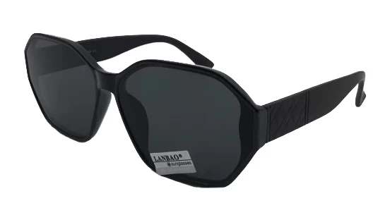 Солнцезащитные очки Lanbao 5339 (C4) 57 16-139, Чёрный, дымчатый
