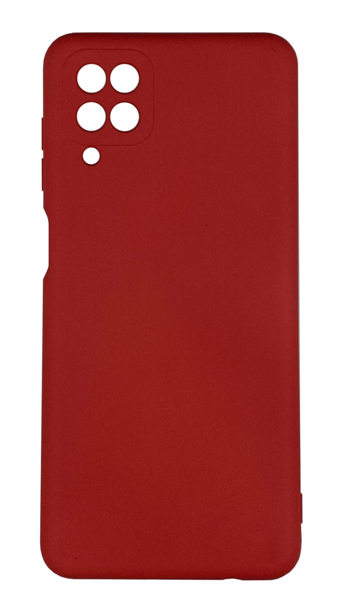 Накладка boraSCO Silicone Case для Samsung Galaxy A12/M12, Красная