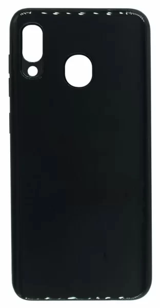 Накладка Twin Silicone для Samsung Galaxy A20/A30, Чёрная