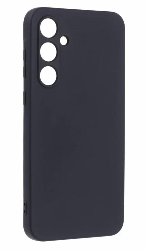 Накладка Silicone Case для Samsung Galaxy A55 5G, Чёрная