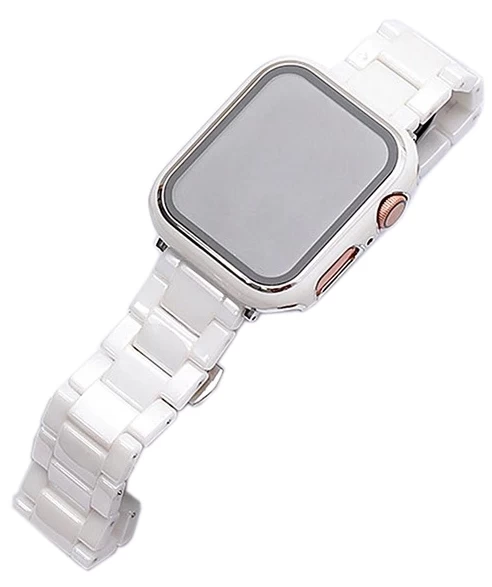 Ремешок Ceramics Block для Apple Watch 38мм, Белый