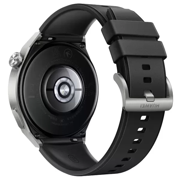 Умные часы Huawei Watch GT 3 Pro Light Titanium, Black Fluoruelastomer (OND-B19)